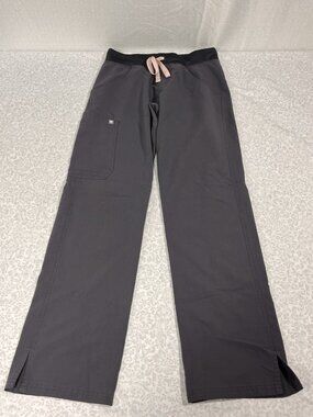 FIGS Women’s Kade Cargo Scrub Pants XXS Petite Gray Technical Collection